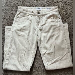 Cotton on cord low rise straight jeans